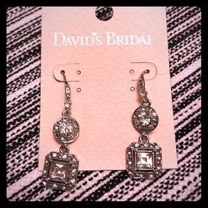 Bridal earrings. NWT